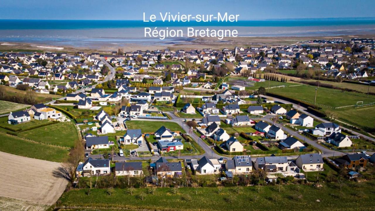 Magnifique Appartement Pres De La Mer Et Du Mt St Michel En Bretagne Льо Вивие-сюр-Мер Екстериор снимка